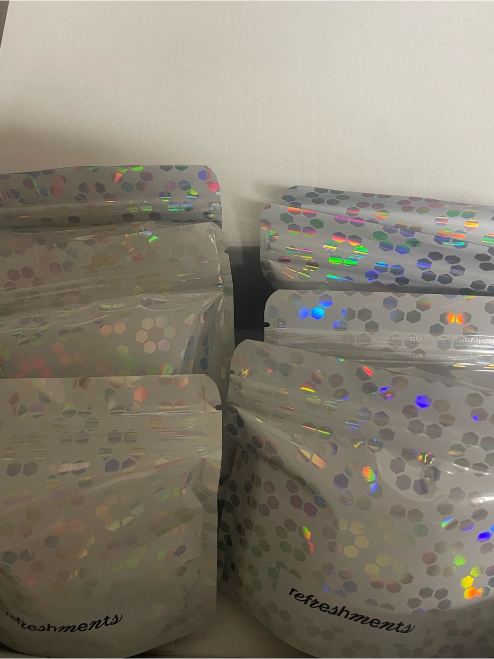 ipsy Holographic Silver & Light Pink Hair Removal Accessories Lot - Picture 3 of 5